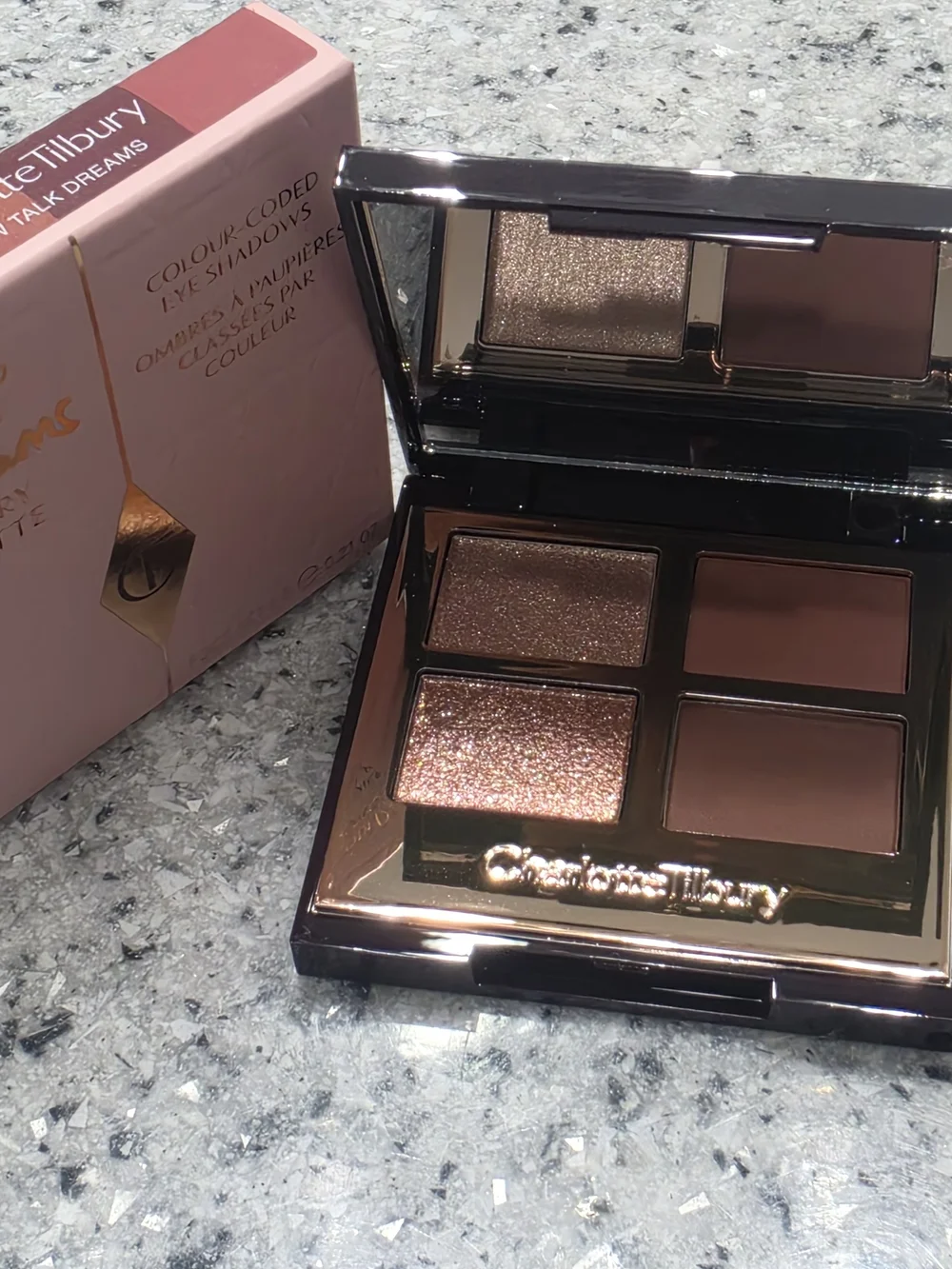 Charlotte Tilbury Pillow Talk Dreams Quad - Rose Gold & Dusky Rose